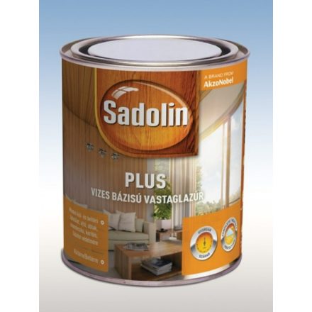 Sadolin Plus Paliszander vizes bázisú vastaglazúr, 0,75 l